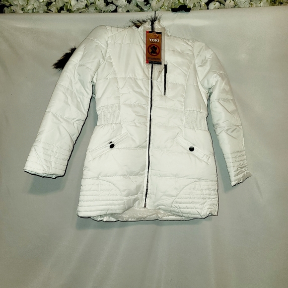 Yoki Other - White Hooded Kids jackets Various sizes